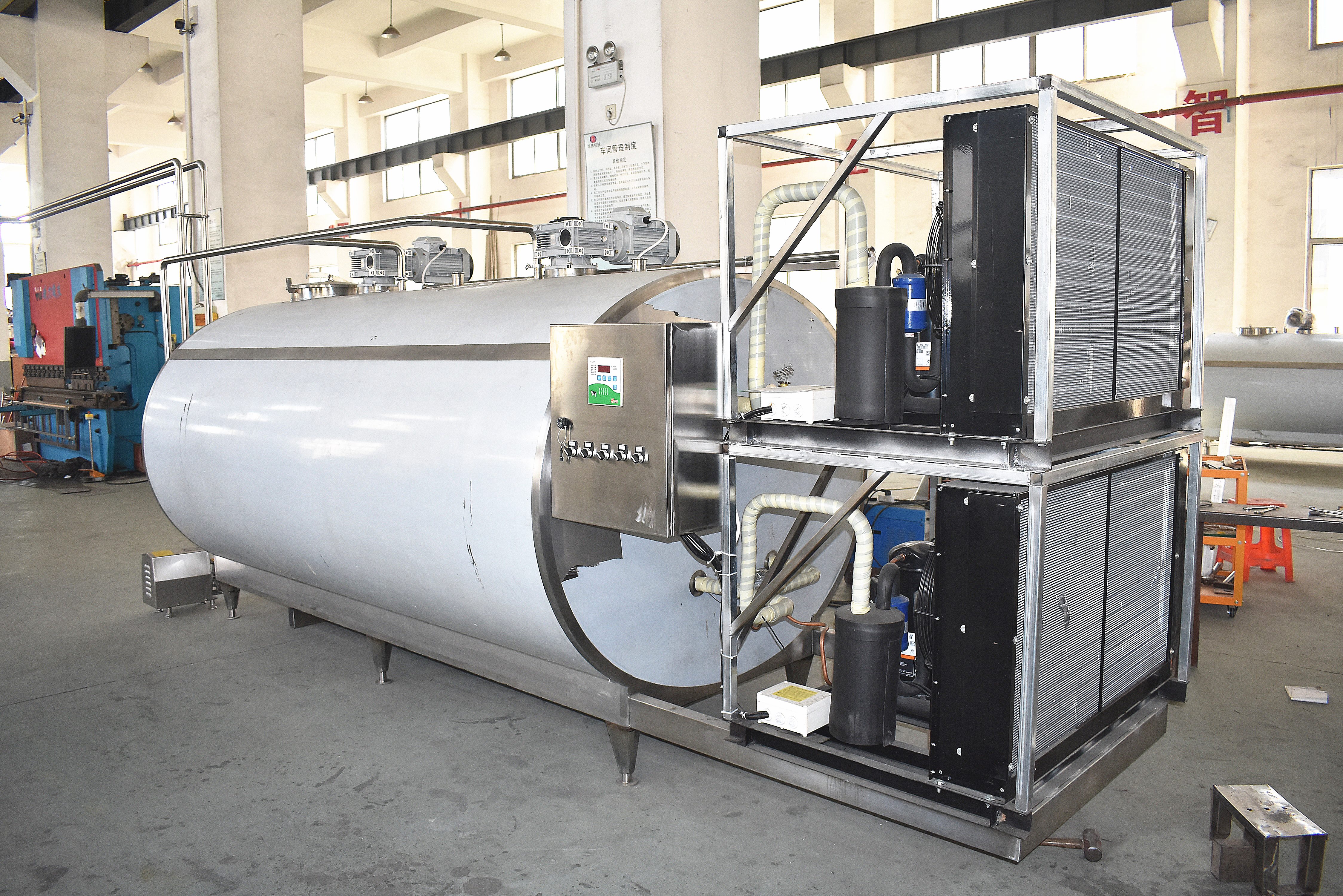 Línea de producción de leche uht