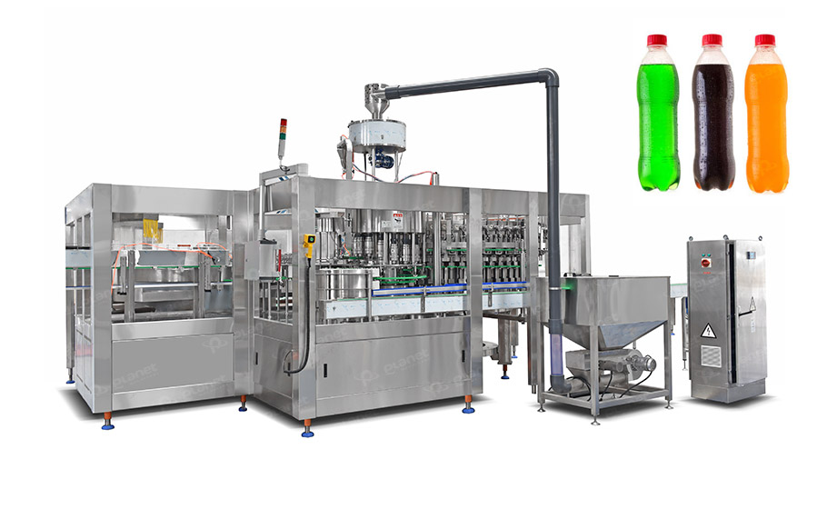 Dentro de una línea de producción de bebidas carbonatadas: el proceso de fabricación completo