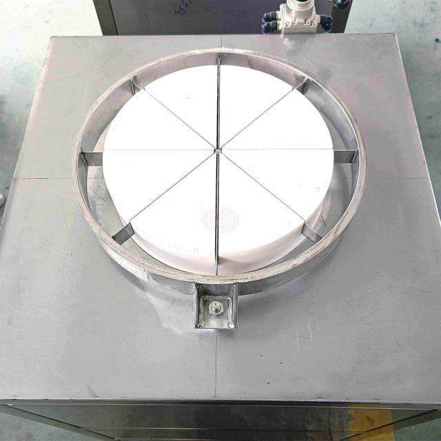 Máquina de corte de queso automático de pistón neumático