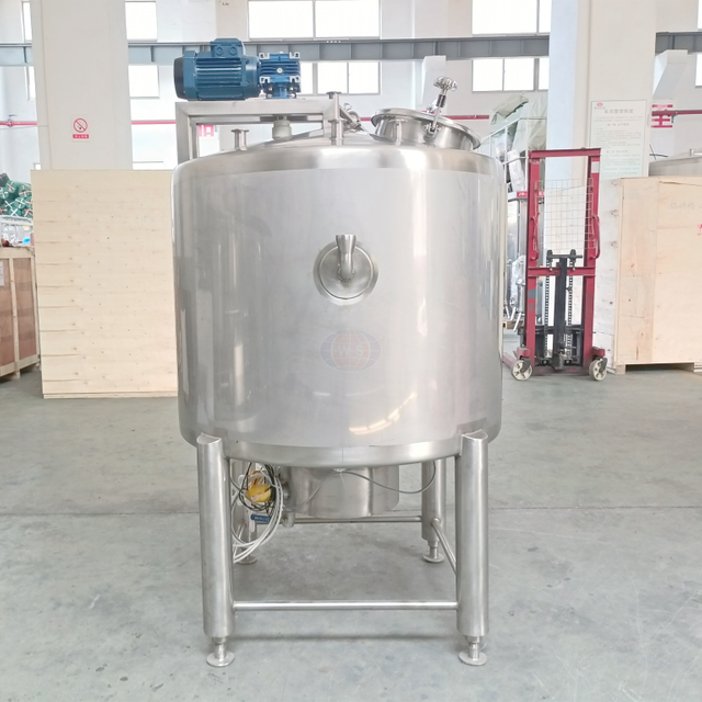 Tanques de mezcla de acero inoxidable de calidad alimentaria con agitador