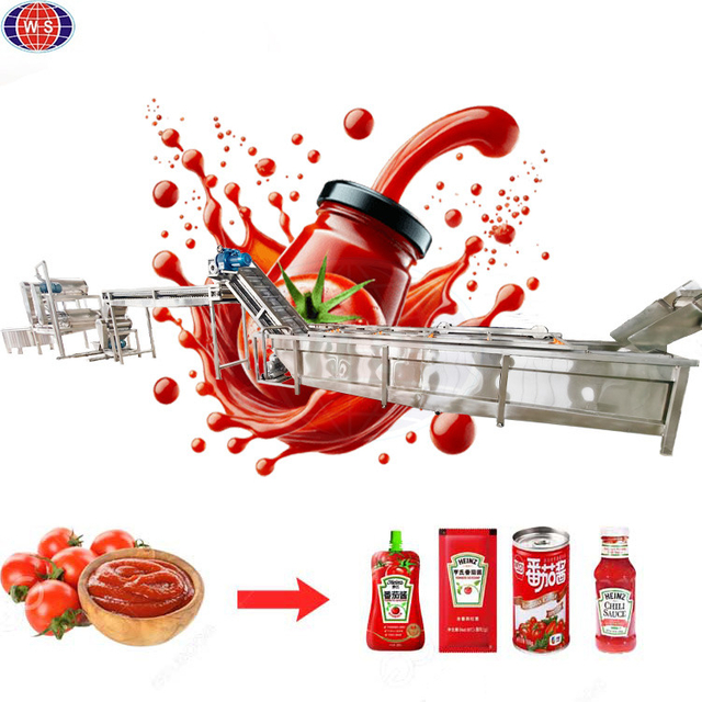 Fabricante de la línea de producción de pasta de tomate