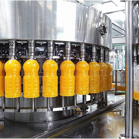 Línea de producción automática de jugo de naranja