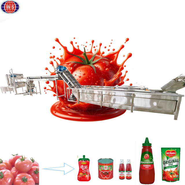 Fabricante de la línea de producción de pasta de tomate