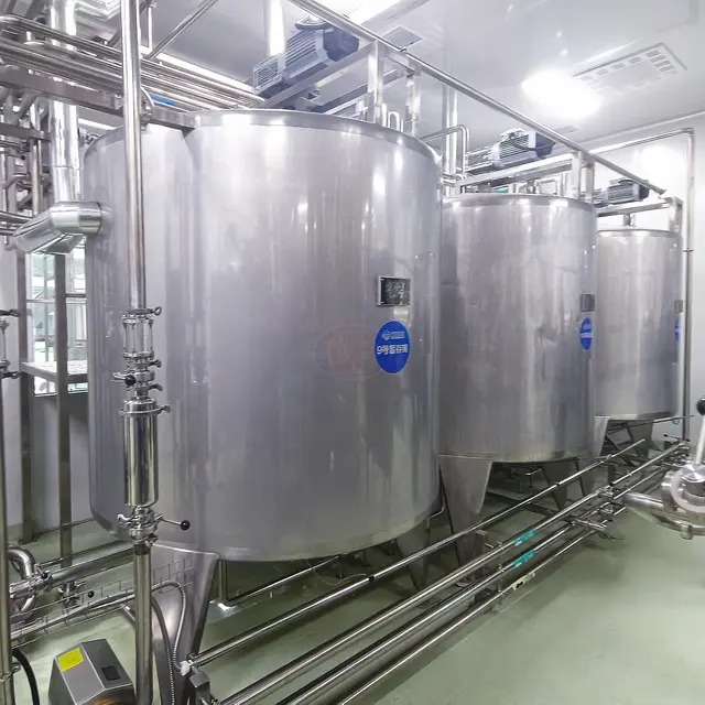l&iacute;nea de producci&oacute;n de leche