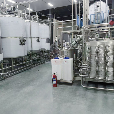 Línea de producción de leche aséptica UHT