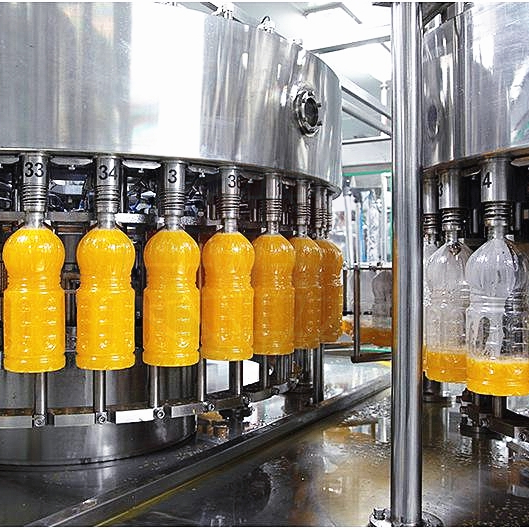 ¿Cómo se controla el Brix en una línea de producción de jugo?