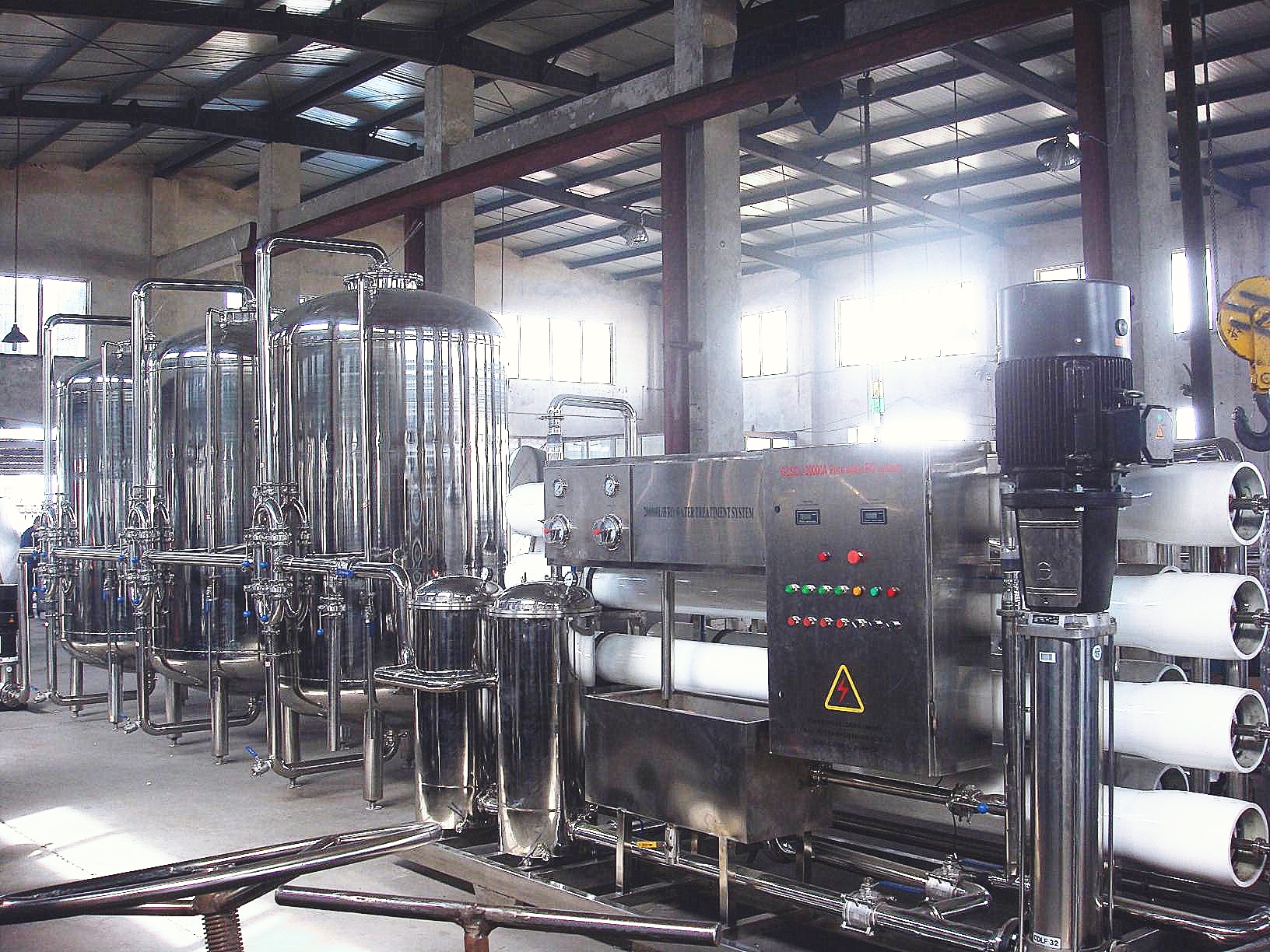 Control de ozono residual en la línea de producción de agua embotellada
